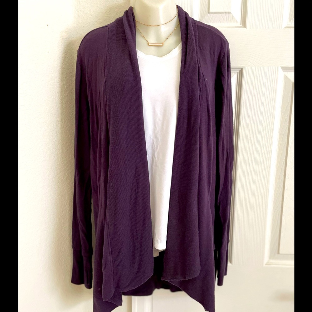 Athleta Dark Purple Pranayama Wrap size small